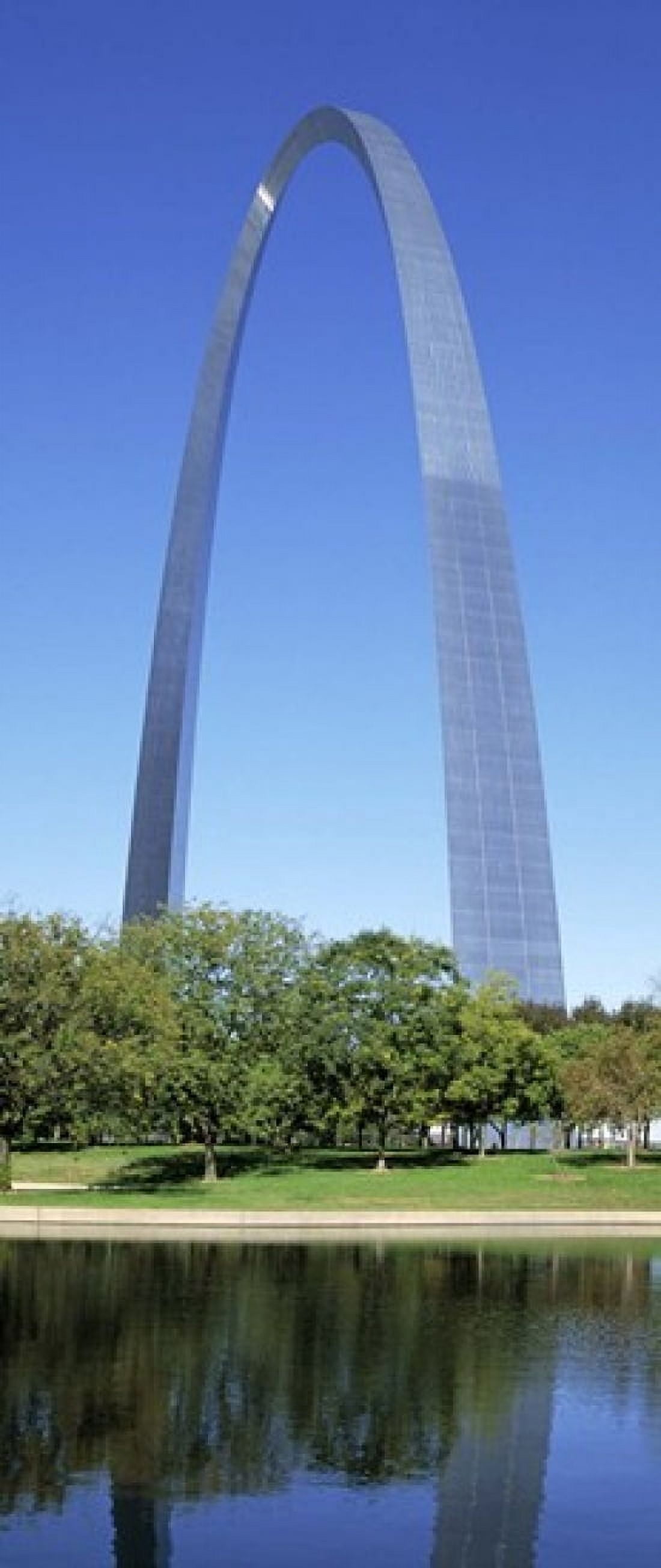 US Missouri St Louis Gateway Arch Canvas Art - Panoramic Images (30 x 13)