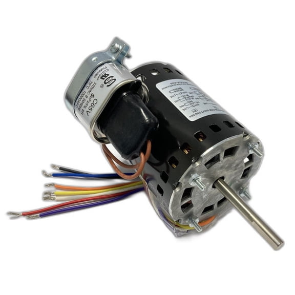 US Motor 1/12-1/20Hp 1550 rpm, 4 poles, 1 shaft, 2.5in OAO Enclosure, 3.3 diameter, Reversible, 115V/230V/50/60Hz/1Ph frame 4.17in 9664