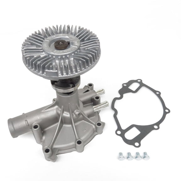 US Motor Works MCK1010 Engine Water Pump with Fan Clutch Fits select: 1996 FORD F150, 1997 FORD F350