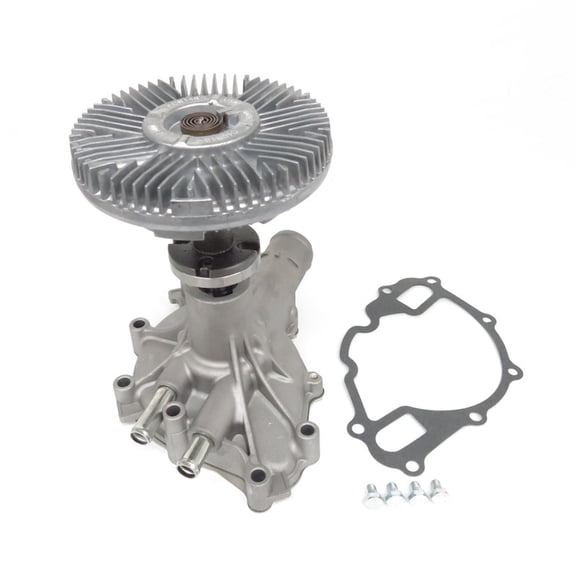 US Motor Works MCK1011 Engine Water Pump with Fan Clutch Fits select: 1996 FORD F150, 1997 FORD F350