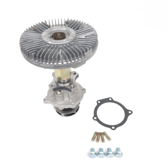 US Motor Works MCK1048 Engine Water Pump with Fan Clutch Fits select: 2011-2012 CHEVROLET COLORADO LT, 2004-2010 CHEVROLET COLORADO
