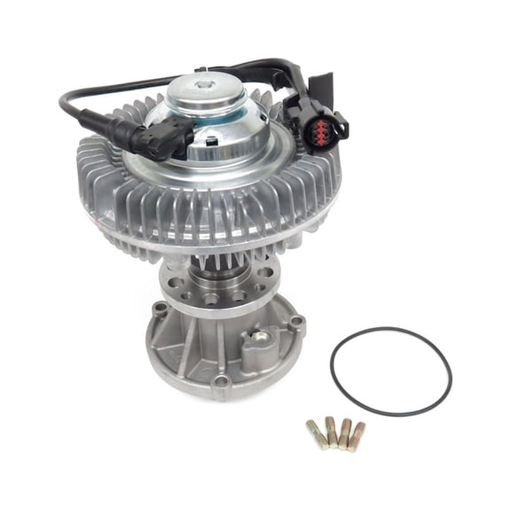 US Motor Works MCK1072 Engine Water Pump with Fan Clutch Fits select: 2004-2008 FORD ECONOLINE, 2004-2007 FORD F250 SUPER DUTY