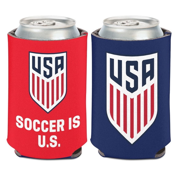 United States Men's National Soccer Team Logo 12oz Can Cooler, Collapsible