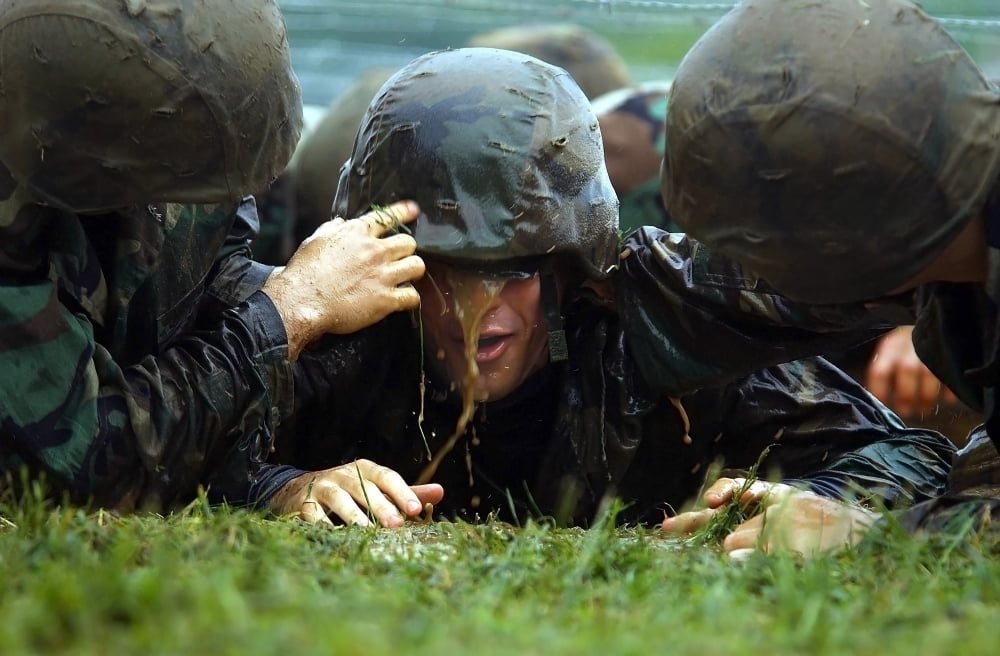 US Naval Academy Freshmen known as Plebes participate in Sea Trials Canvas Art - Stocktrek Images (35 x 23)