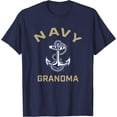 thumbnail image 1 of US Naval Academy Navy Midshipmen Arched Grandma T-Shirt, 1 of 2