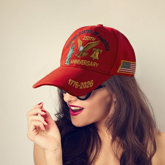US Navy 250th Anniversary Hat,250 Anniversary USA Hat, Adjustable U.S. 250th Anniversary Tribute Hat, Patriotic Baseball Cap for Men Women 250th Anniversary Gifts
