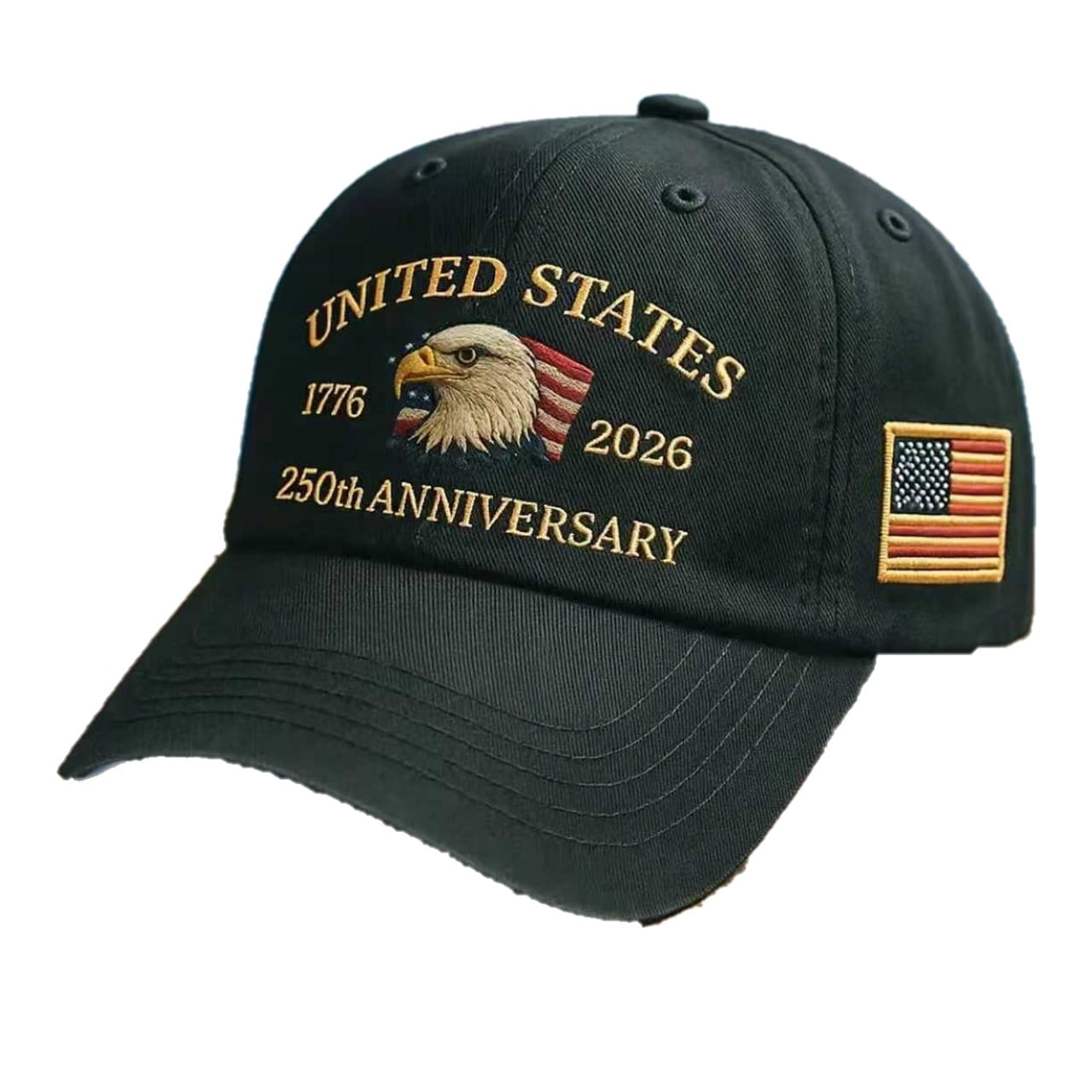 US Navy 250th Anniversary Hat,250 Anniversary USA Hat, Adjustable