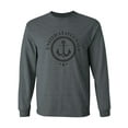 thumbnail image 1 of US Navy Anchor Crest Adult Long Sleeve T-shirt, 1 of 3