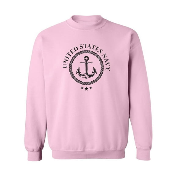US Navy Anchor Crest Crewneck Sweatshirt