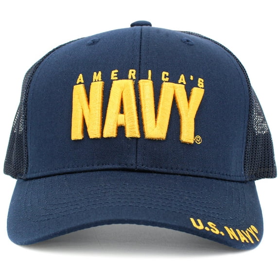 US Navy Baseball Cap Military USA Vintage Adjustable Hat