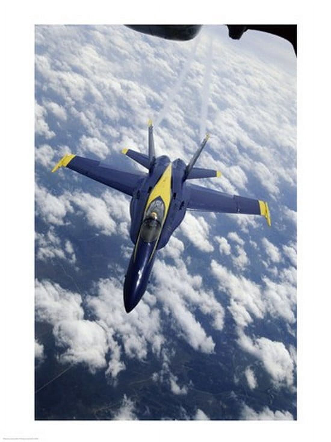 US Navy Blue Angels F-18 Hornet Canvas Art - (18 x 24)