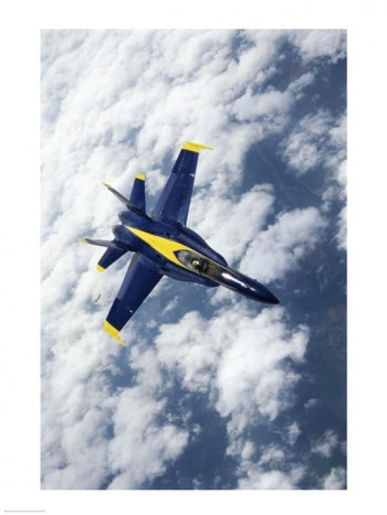 US Navy Blue Angels F-18 Hornets Canvas Art - (18 x 24)