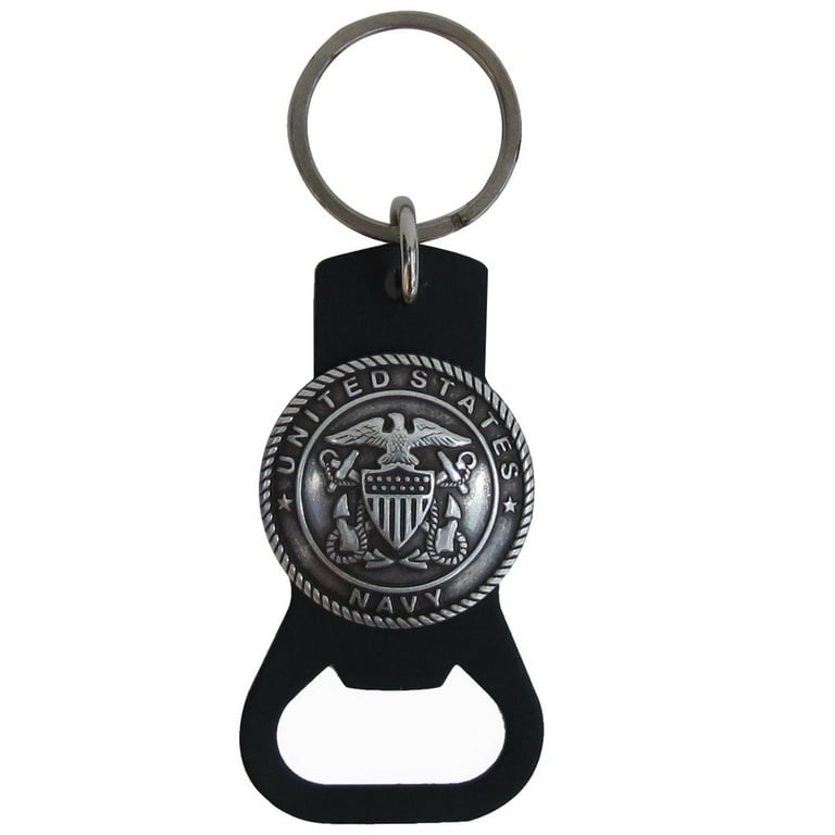 US Navy Car Keyring Chain Beer Soda Cap Bottle Opener Naval Gift Keychain Ring US Navy Car Keyring Chain Beer Soda Cap Bottle Opener Naval Gift Keychain Ring