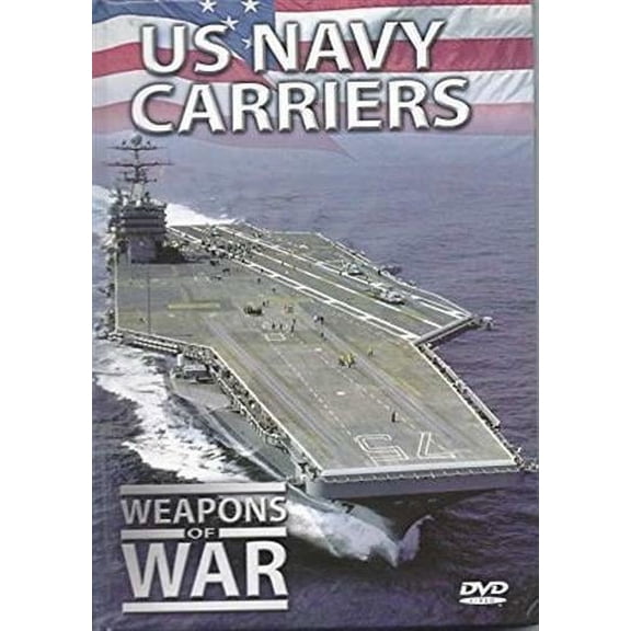 US Navy Carriers: Weapons Of War DVD BOOK NEW