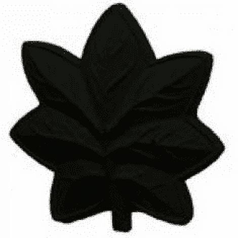 US Navy Commander Black Metal Rank Insignia
