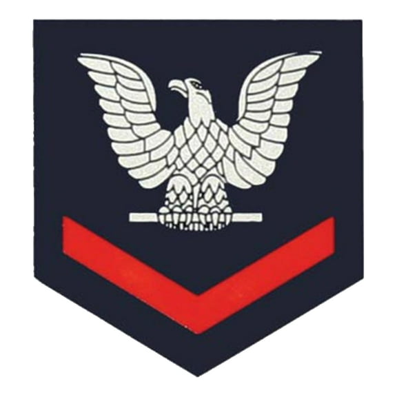 US Navy E-4 3rd Class Petty Officer Rank Decal - Veteran Owned Business