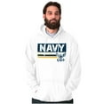 thumbnail image 1 of US Navy Eagle Anchor Logo Est 1775 Unisex Plus Size Hoodie Brisco Brands 2X, 1 of 5