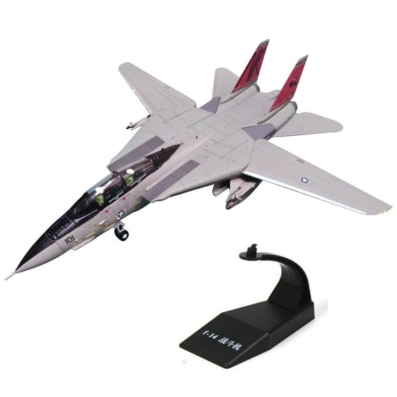 US Navy Fighter Fighting Plane - 1/100 Diecast Airplane Model Fighter Toy Alloy