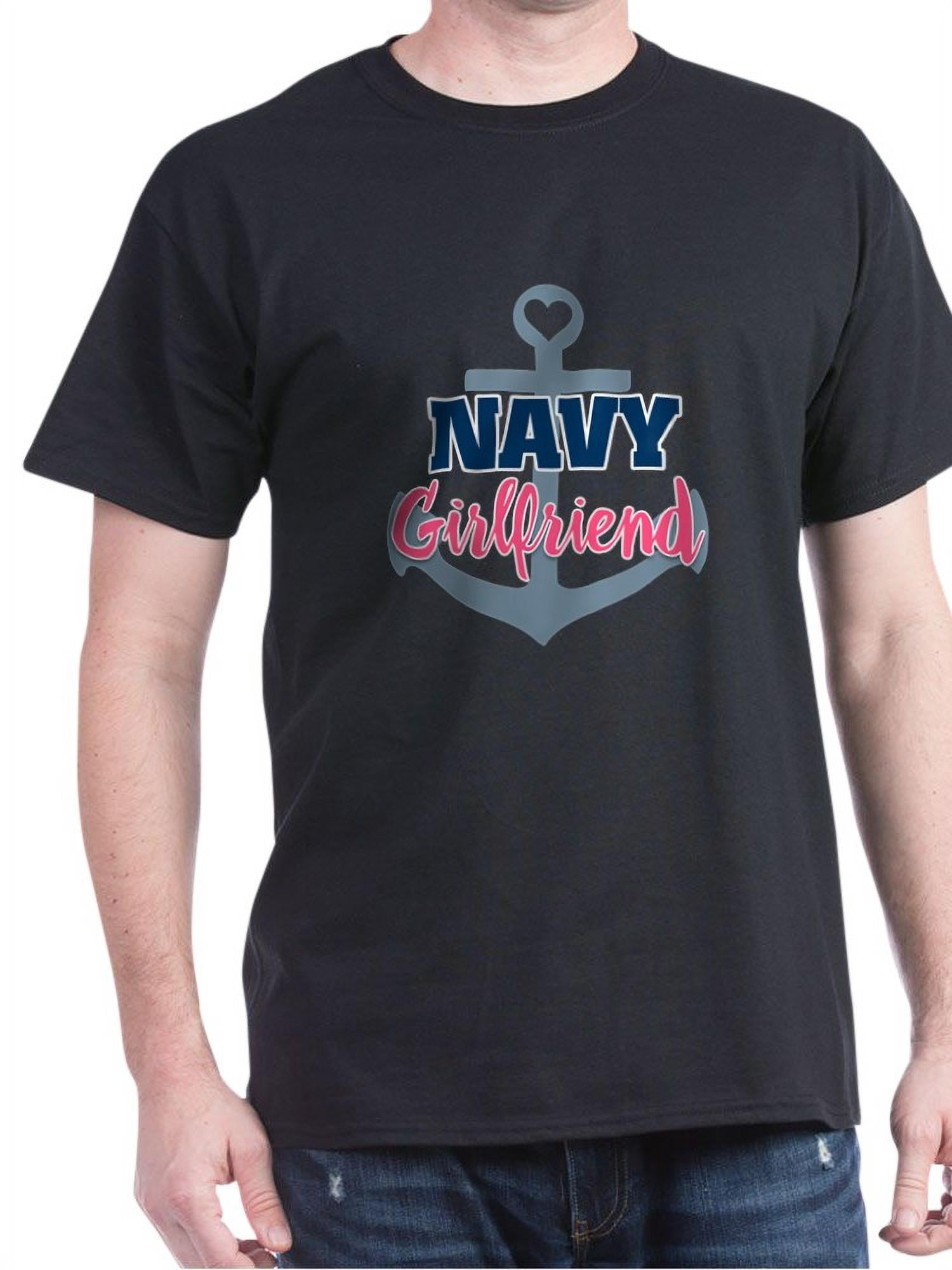 Navy girlfriend shirt cheap