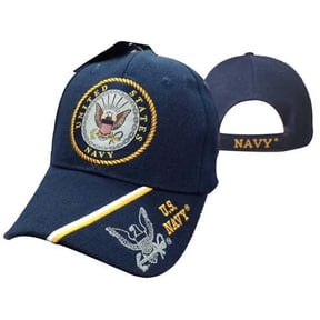 US Navy Hat Official Licensed Military Cap, Unisex Armed Forces Baseball Hat