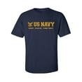thumbnail image 1 of US Navy Honor Courage Commitment Adult Short Sleeve T-shirt, 1 of 4