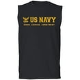 thumbnail image 1 of US Navy Honor Courage Commitment Adult Sleeveless Tee, 1 of 3
