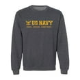 thumbnail image 1 of US Navy Honor Courage Commitment Crewneck Sweatshirt, 1 of 3