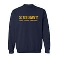 thumbnail image 1 of US Navy Honor Courage Commitment Crewneck Sweatshirt, 1 of 3