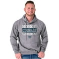 thumbnail image 1 of US Navy Honor Courage Commitment Unisex Plus Size Hoodie Brisco Brands 4X, 1 of 5