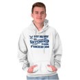 thumbnail image 1 of US Navy Husband Defending Freedom Wife Hoodie Sweatshirt Women Men Brisco Brands M, 1 of 1