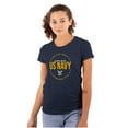 thumbnail image 1 of US Navy Logo Anchors Aweigh Est 1775 Women's T Shirt Ladies Tee Brisco Brands S, 1 of 5