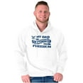 thumbnail image 1 of US Navy Logo Dad Defending Freedom Hoodie Sweatshirt Women Men Brisco Brands M, 1 of 6