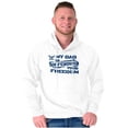 thumbnail image 1 of US Navy Logo Dad Defending Freedom Unisex Plus Size Hoodie Brisco Brands 4X, 1 of 5