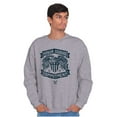 thumbnail image 1 of US Navy Logo Honor Courage Commitment Unisex Plus Size Sweatshirt Brisco Brands 2X, 1 of 5