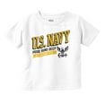 thumbnail image 1 of US Navy Logo Pride Runs Deep Est 1775 Toddler Boy Girl T Shirt Infant Toddler Brisco Brands 3T, 1 of 6