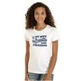 thumbnail image 1 of US Navy Logo Wife Defending Freedom Women's T Shirt Ladies Tee Brisco Brands S, 1 of 5