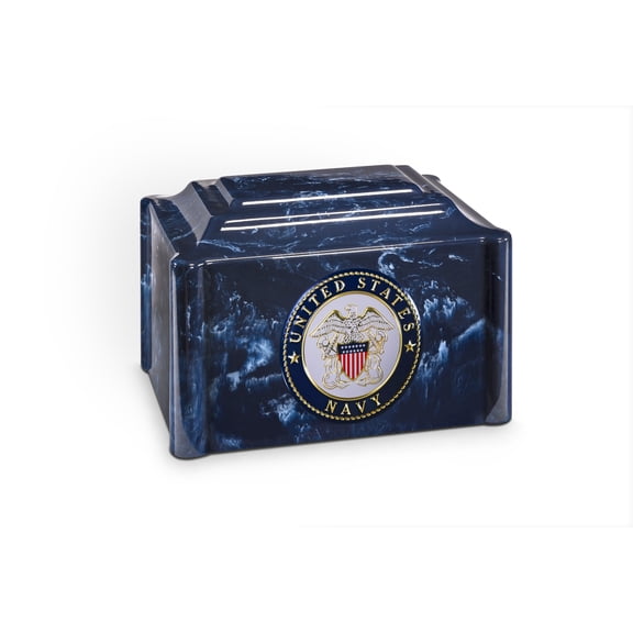 US Navy | Military Marble Cremation Urn