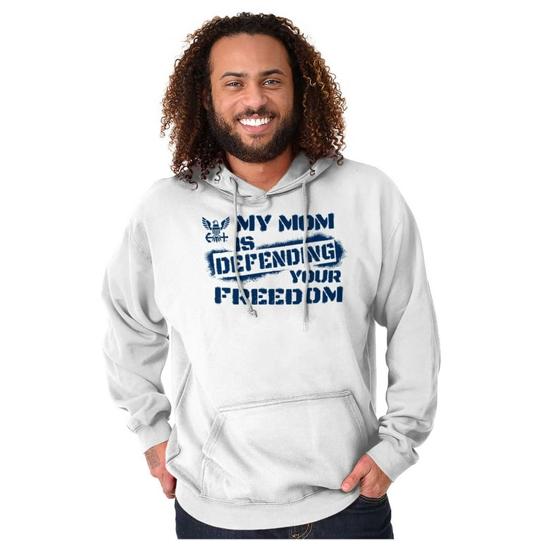 Navy sales mom hoodie