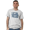 thumbnail image 1 of US Navy Mom Defending Freedom Mother Men's Graphic T Shirt Tees Brisco Brands M, 1 of 1