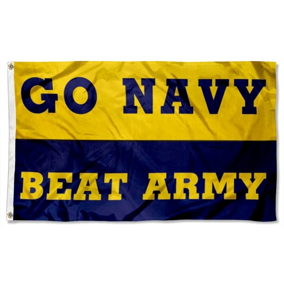 US Navy Shipmen Beat Army Flag Polyester 3x5 FT banner