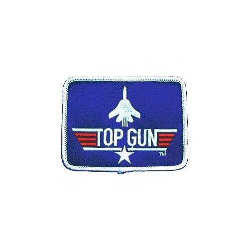 Eagle Emblems PM0038 Patch - USN, Top Gun Shield - 3.5 x 2.5 in.