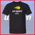 thumbnail image 1 of US Open Tennis 2025 Logo Unisex T Shirt,Black Color,Size M, 1 of 5