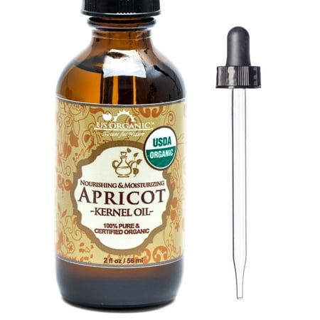 US Organic Apricot Kernel Oil, 100% Pure Certified USDA Organic