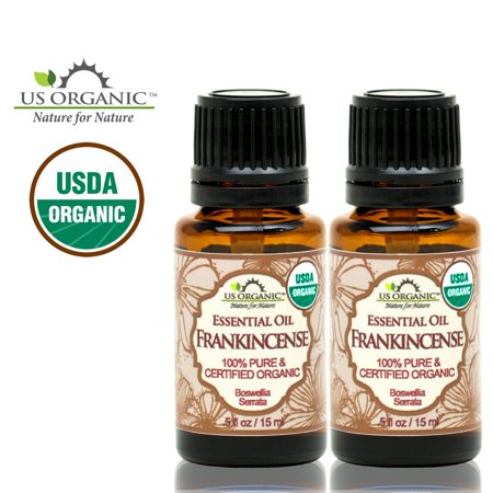US Organic Frankincense (Boswellia serrata) Essential Oil, 100% Pure Certified USDA Organic