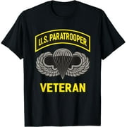 US Paratrooper Airborne Division Army Veteran T-Shirt