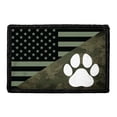 thumbnail image 1 of US Camo Paw Flag Morale Patch - Removable Patch, 1 of 3