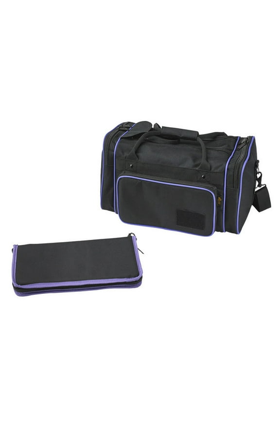 s Medium Range Bag, Black/Purple