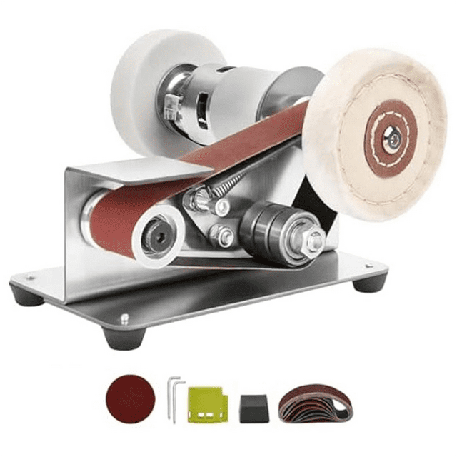 US Plug,Belt Sander,Adjustable Speed Electric Knife Sharpener,15Degree