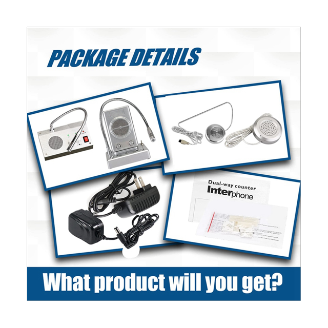 US Plug Home Security ZeroTouch DualWay WalkieTalkie System for Bank