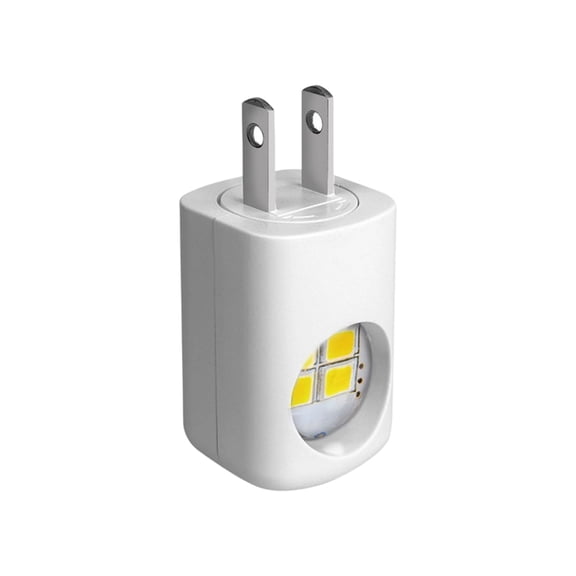 US Plug-in Wall LED Night Light with Automatic Light Sensor Light-Control Lamp for Bedroom and Hallway